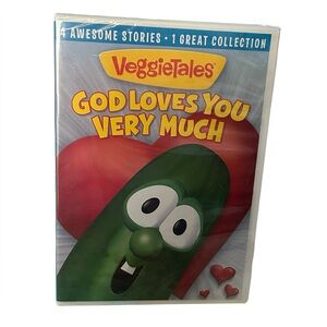 New VeggieTales God Loves You Very Much Dvd